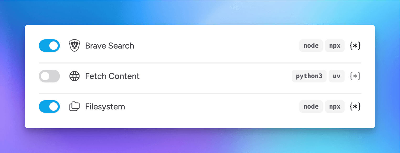 Add new toolsets